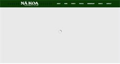 Desktop Screenshot of nakoa.org